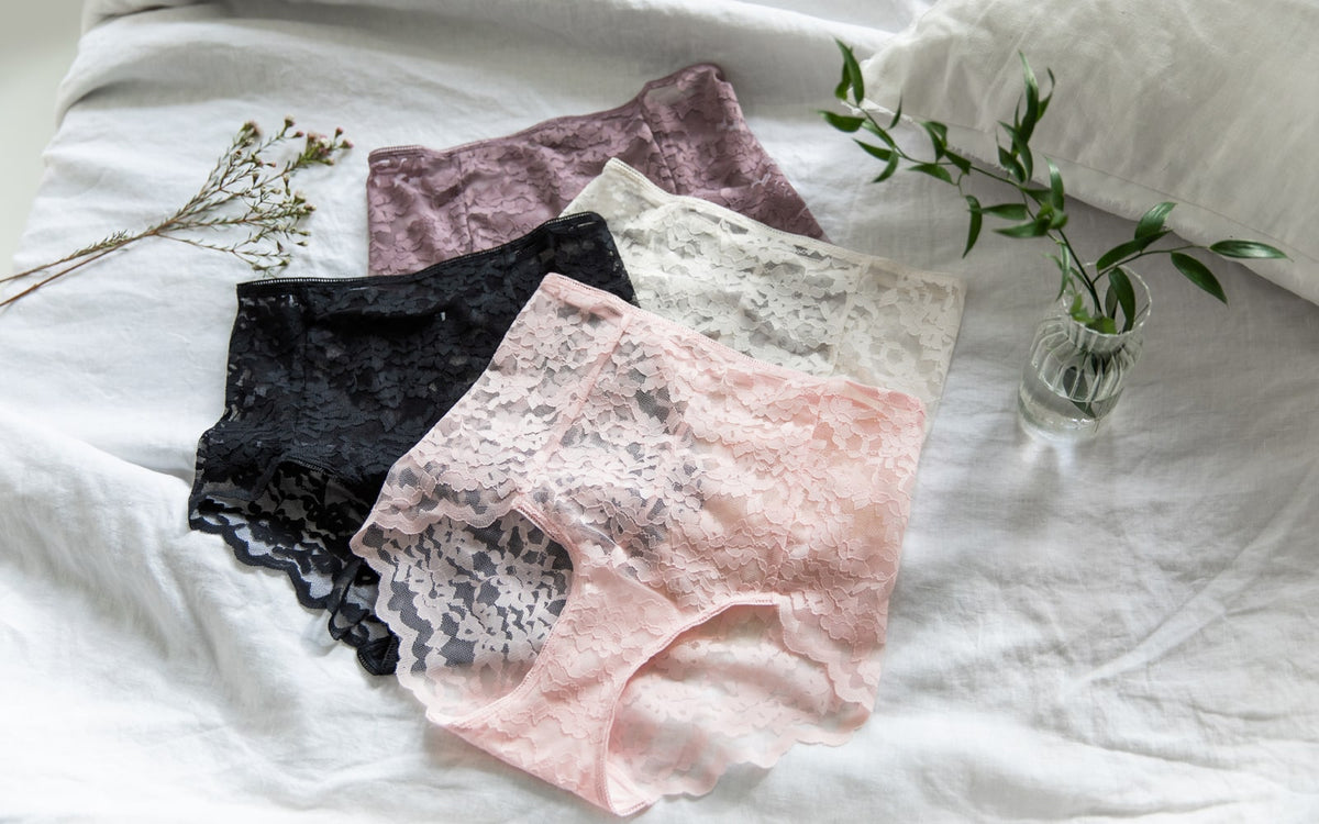 Ladies' underwear in many styles and sizes