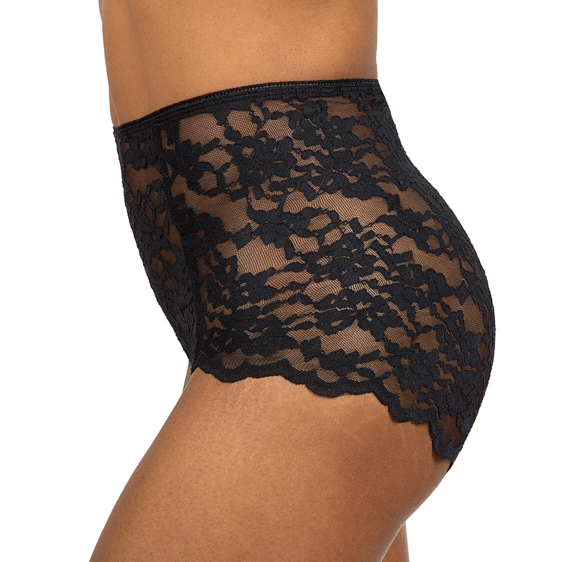 Black lace panties leakproof undergarments