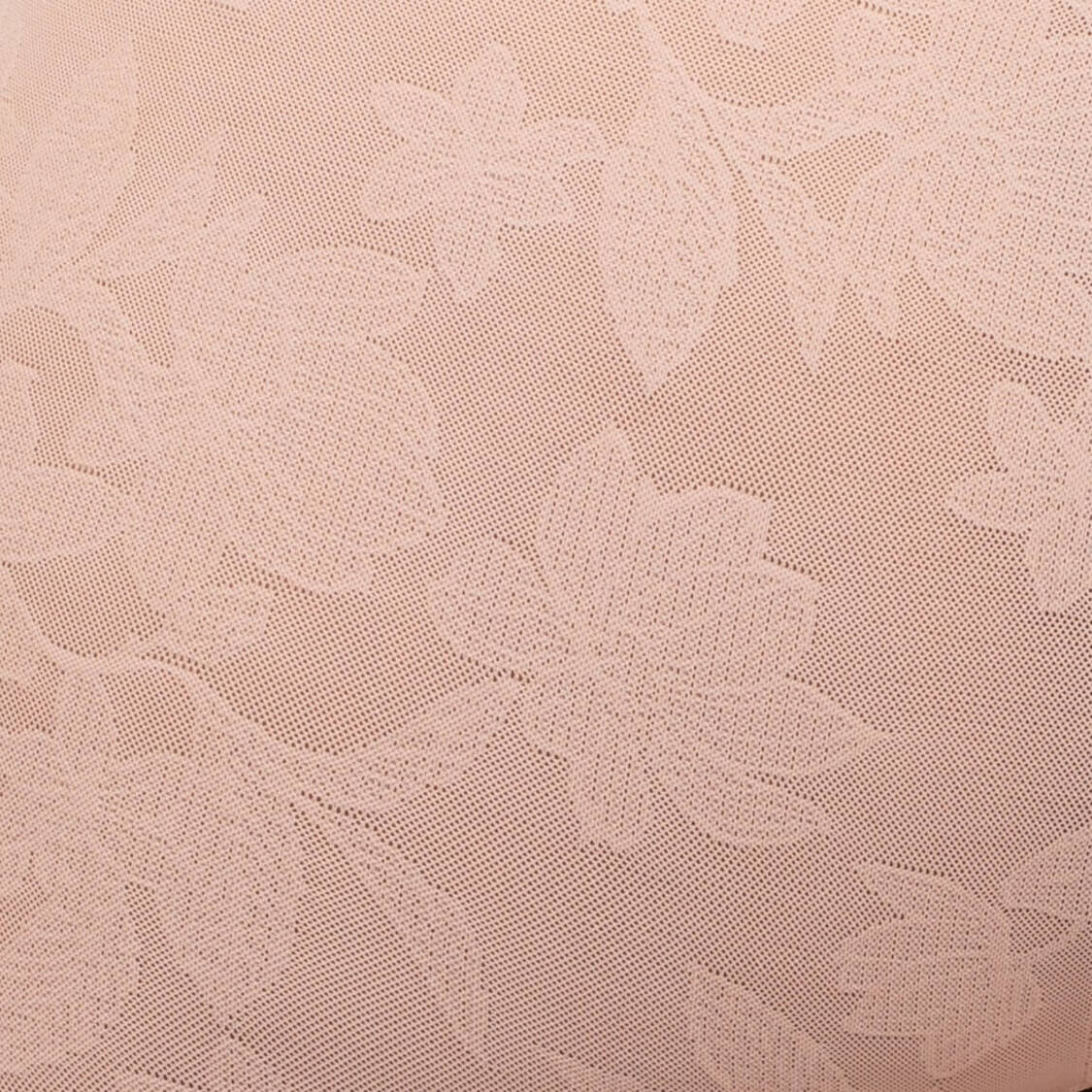 Comfortable Shapewear Fabric Pink Floral Mesh