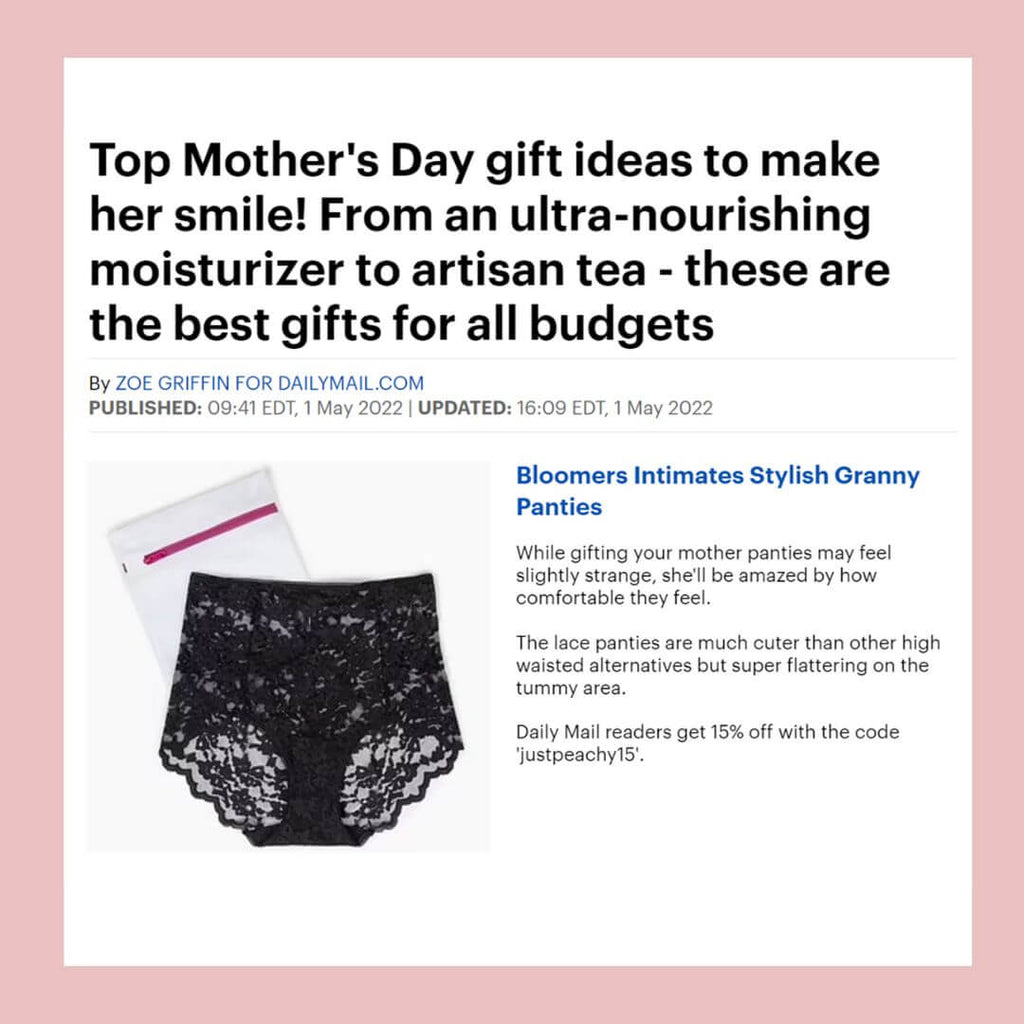 Bloomers Intimates Best Mothers Day Gifts for Her