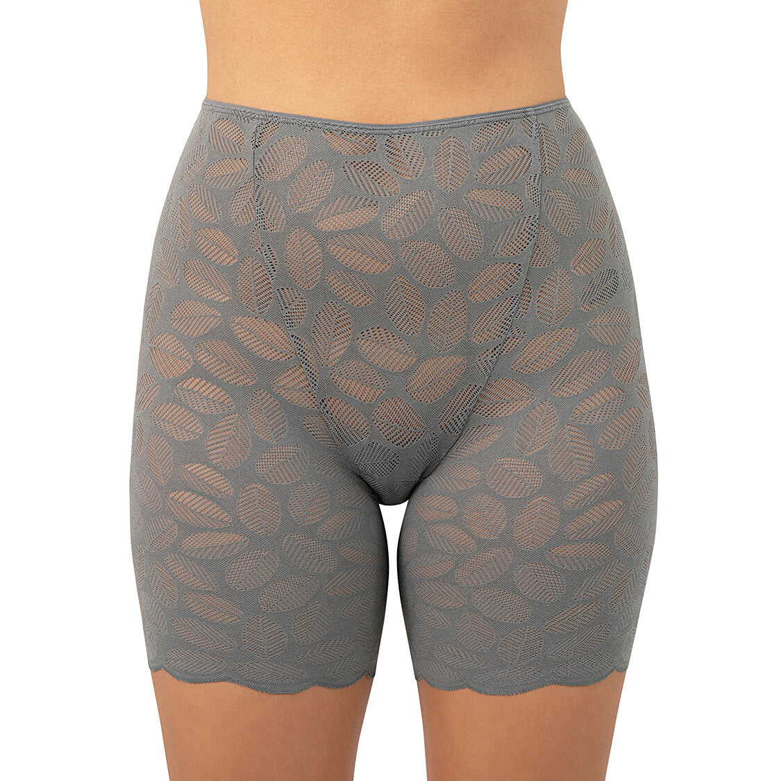 lace underwear in gray