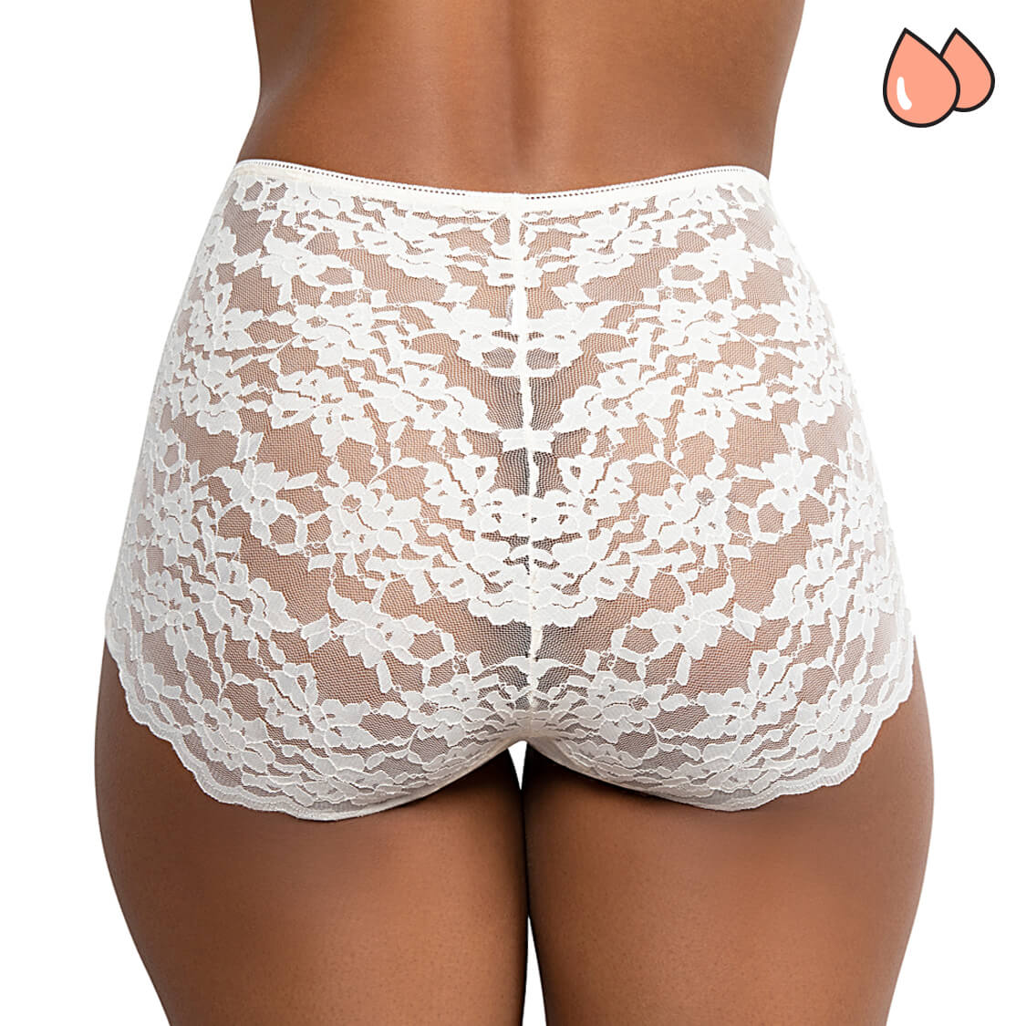 leakproof panties for women white lace underwear