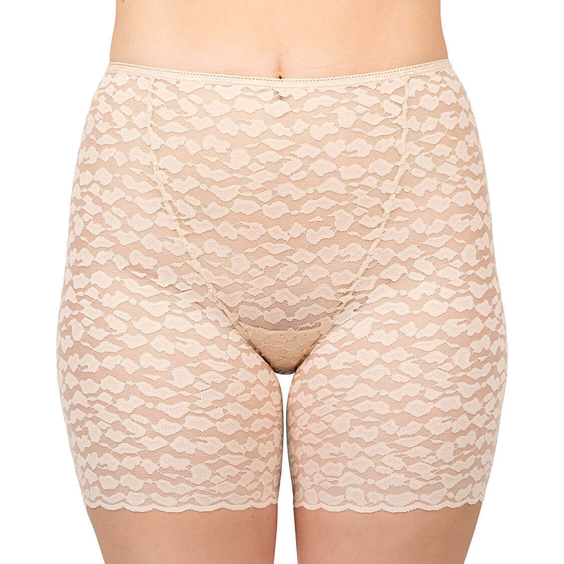 Nude lace moisture wicking underwear