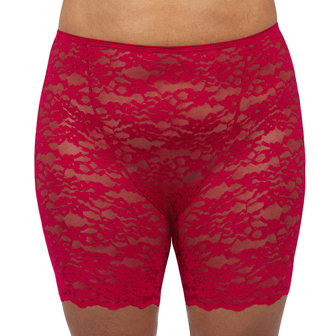 Under Dress Shorts in Red Lace – Bloomers Intimates