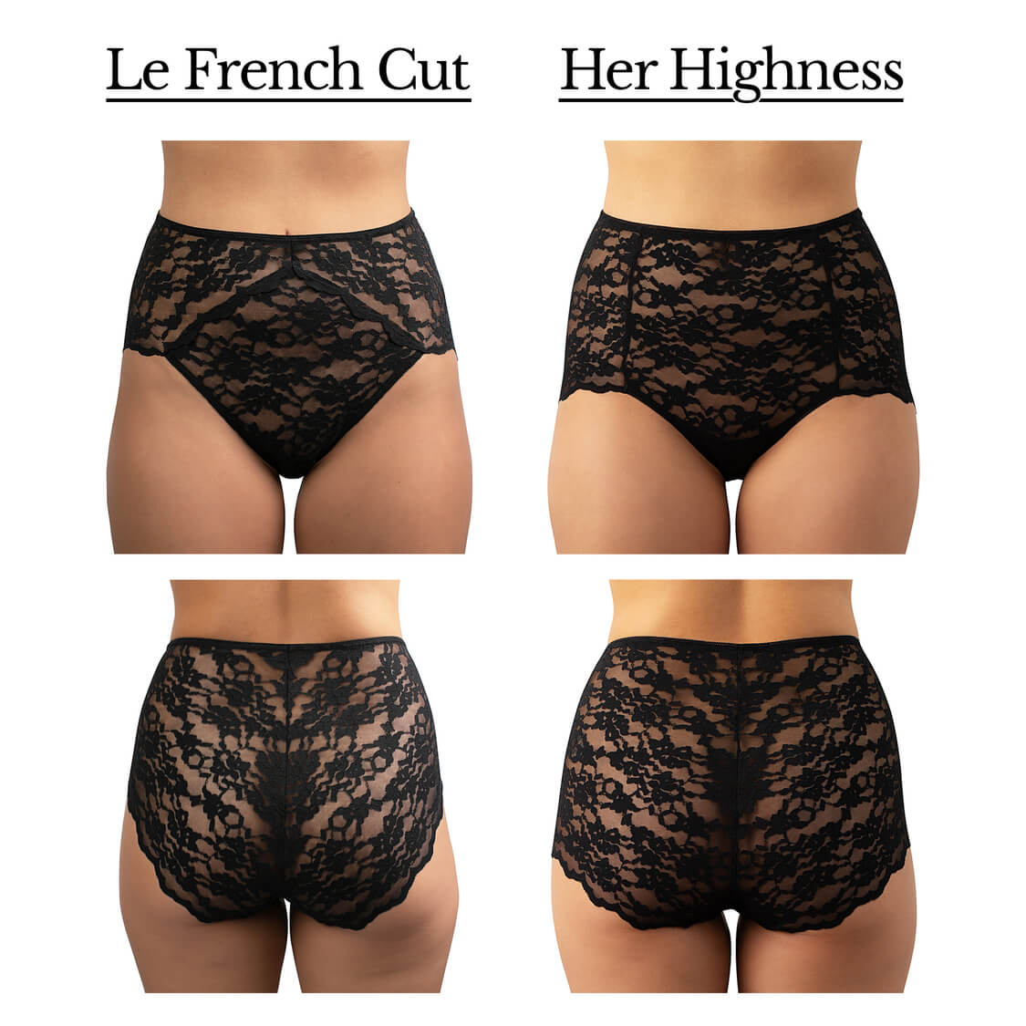 french cut panties high waisted underwear