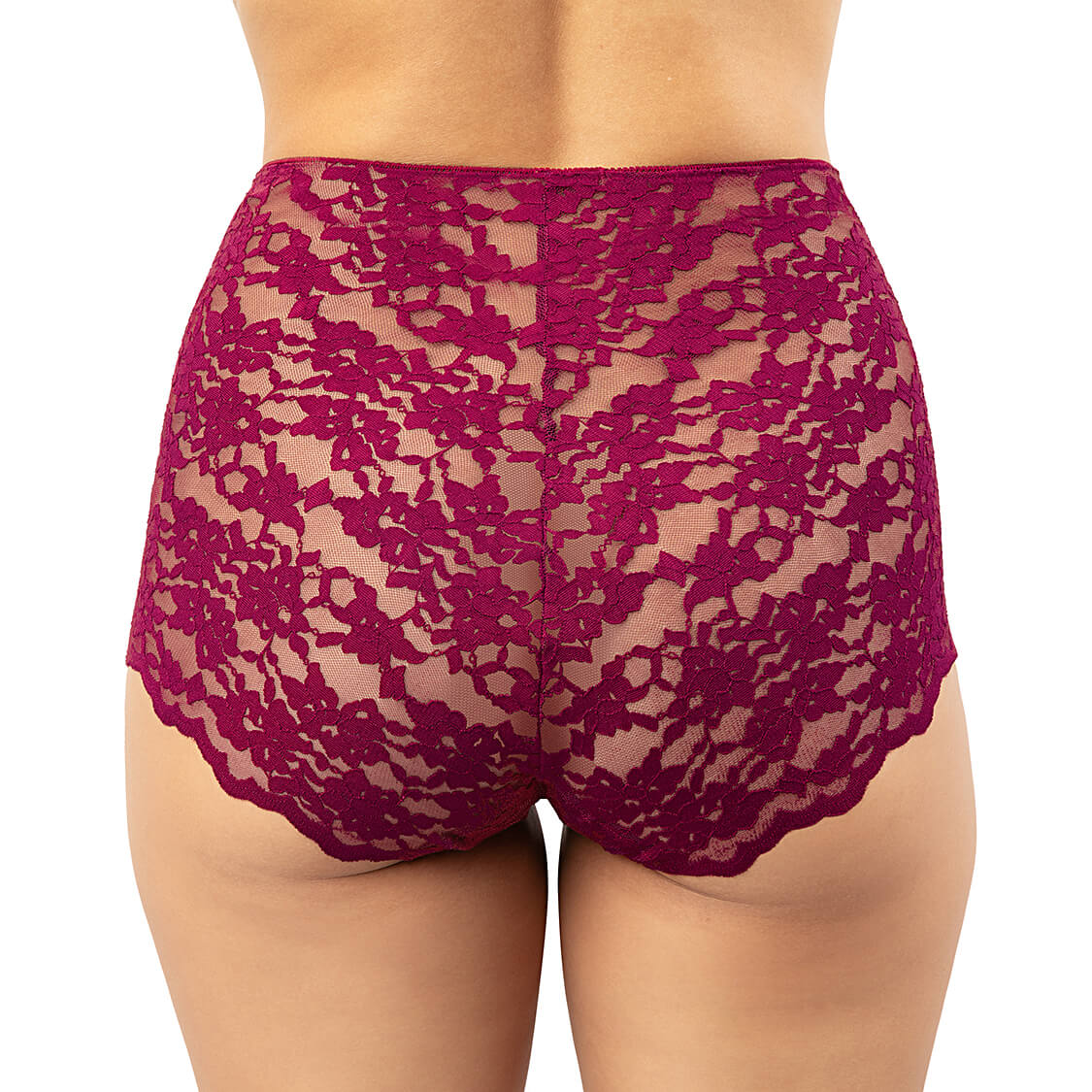 highwaisted panties maroon