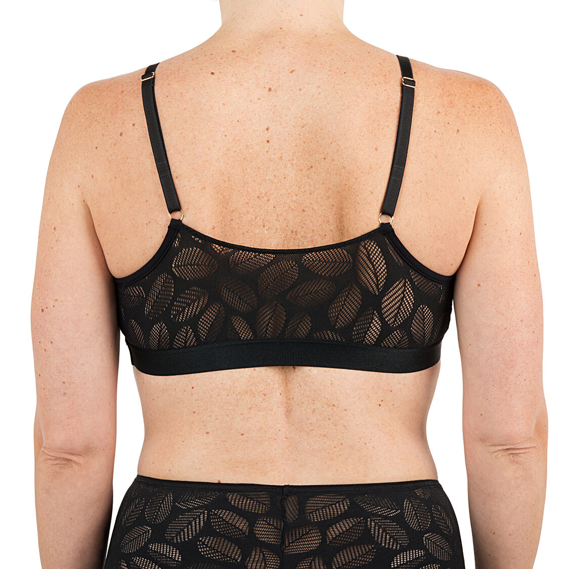 lace bralette in black