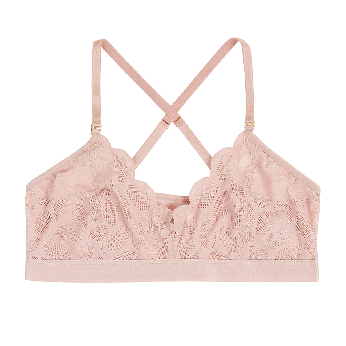 pink bralette