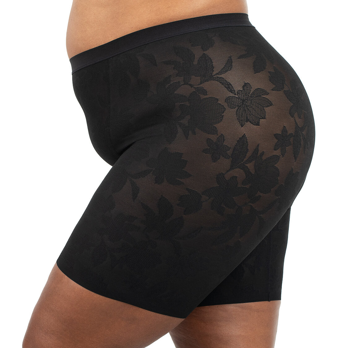 Thigh slimmer underwear in black