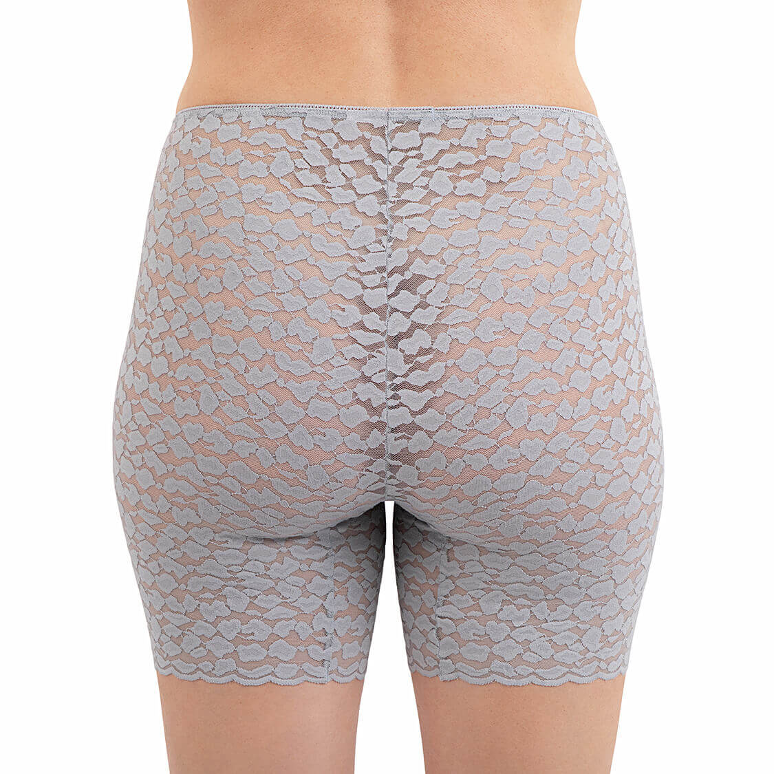 under shorts for dresses in gray lace