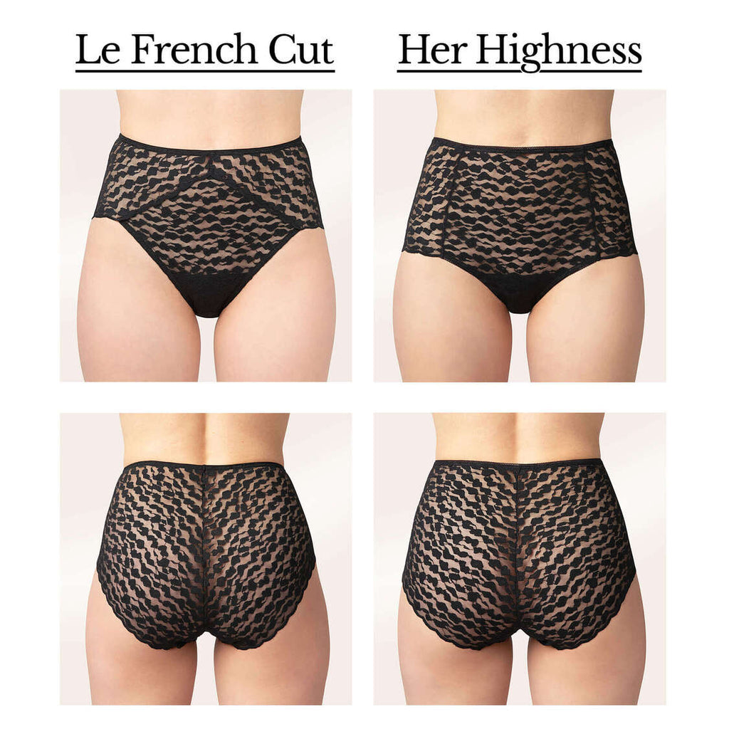 French Cut Undies Lace Briefs