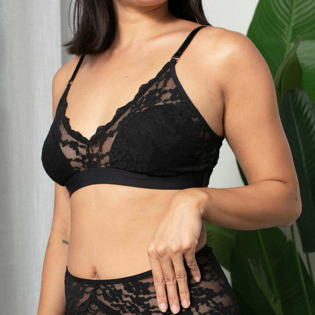 lace bralettes for women