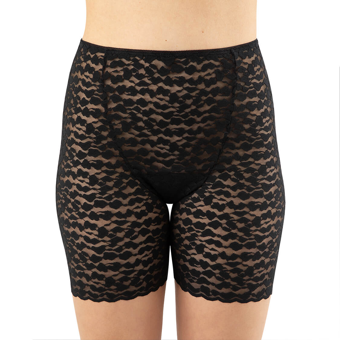 Womens black lace underwear leakproof knickers