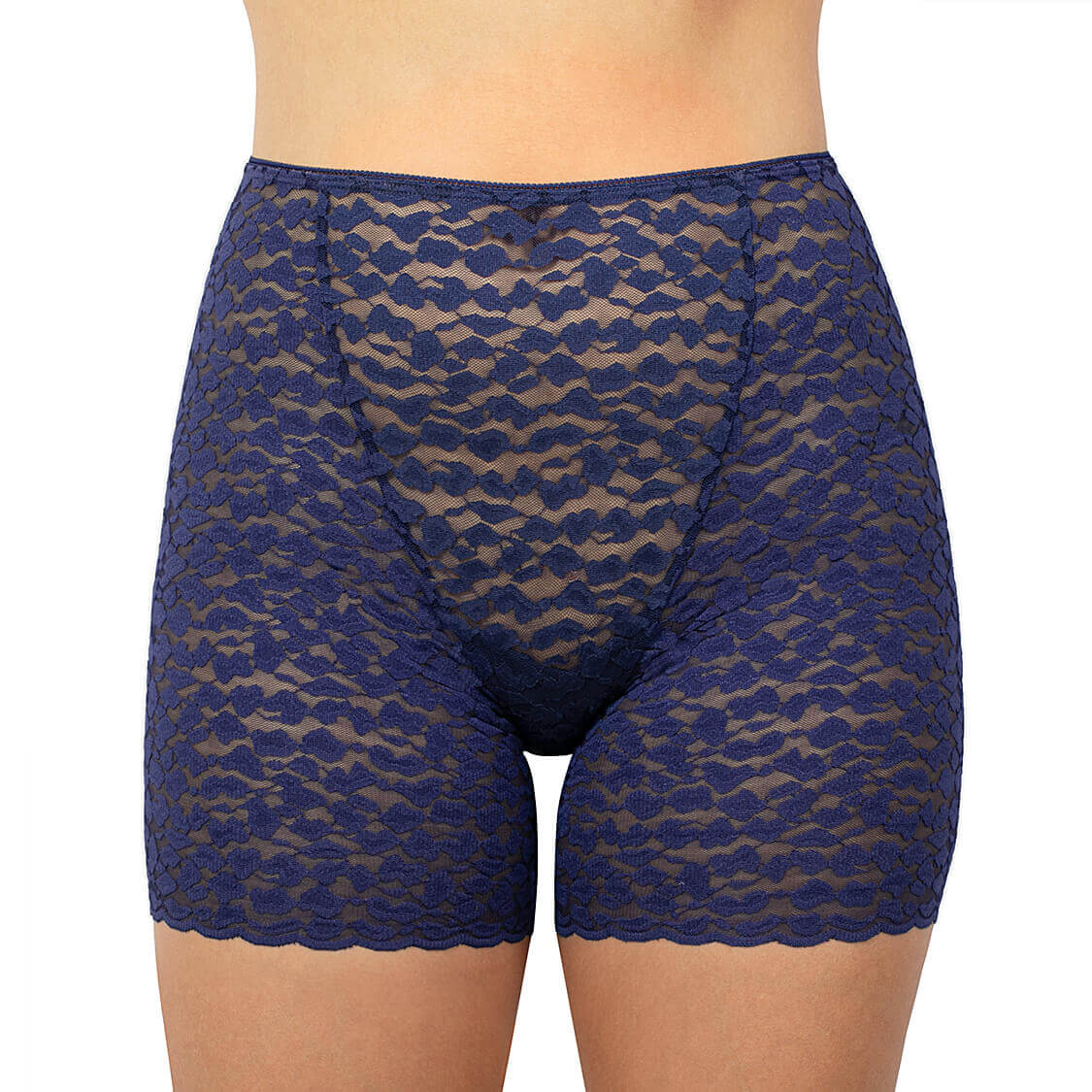 Navy blue lace leakproof underwear