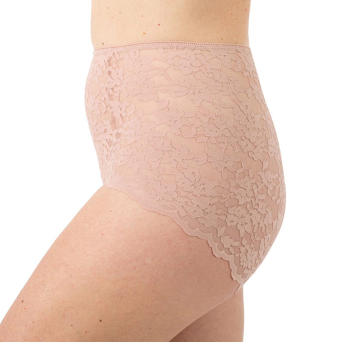 Pink lace leakproof panties