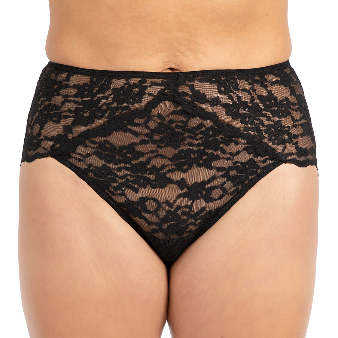 high cut black lace underwear leakproof knickers