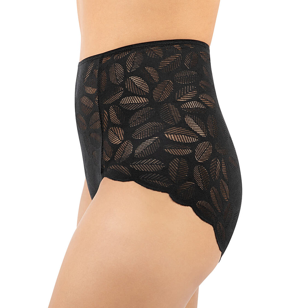 highwaisted underwear black lace