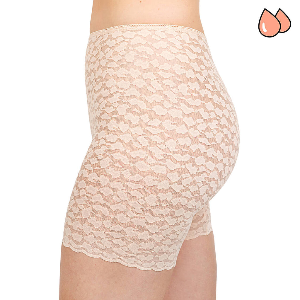 Boxer Shorts For Women 3-Pack Lace Anti-Chafing Shorts Seamless