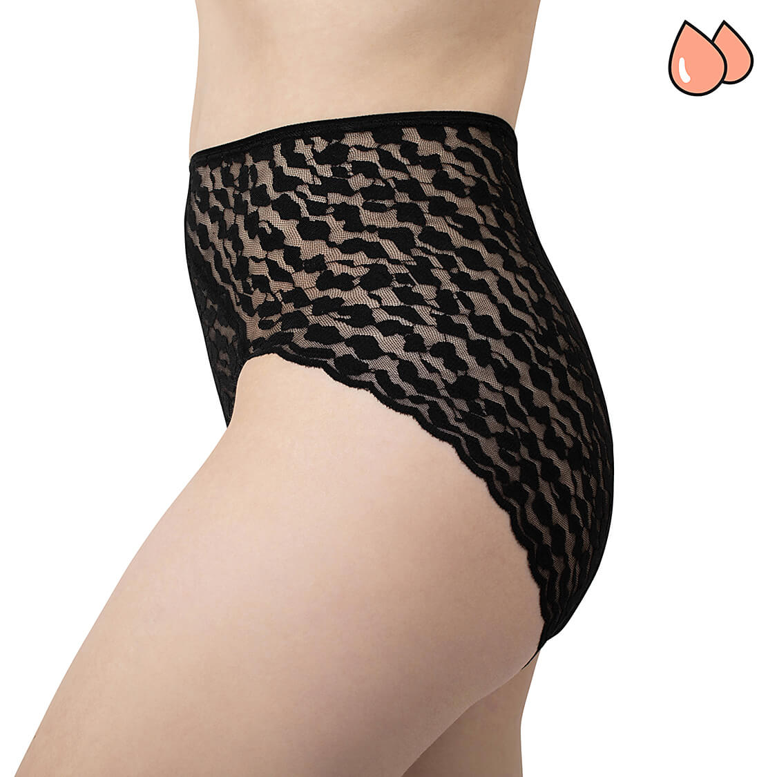 moisture wicking panties black lace underwear