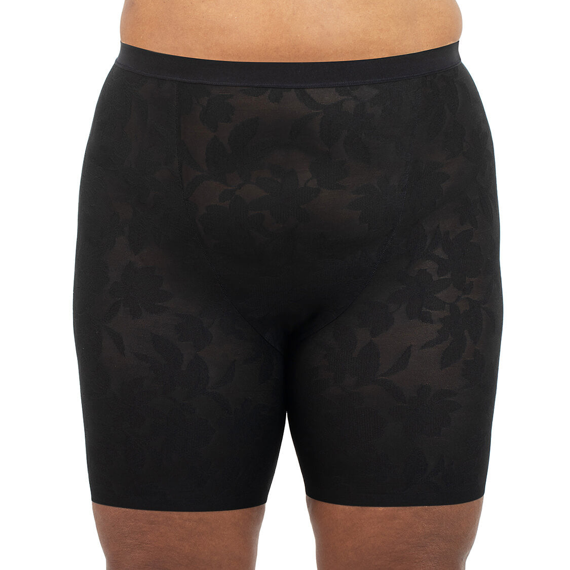 Plus size shapewear in black