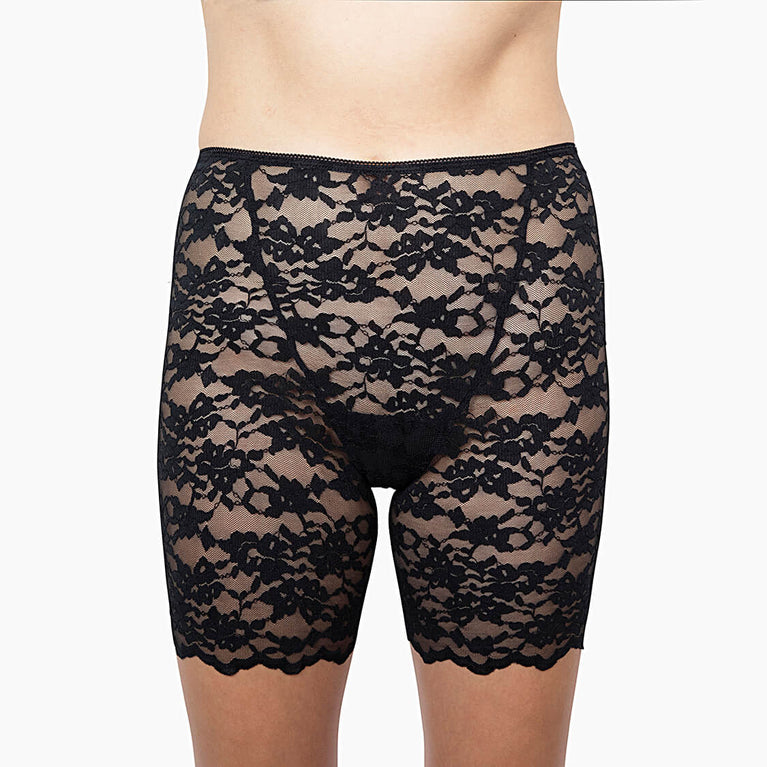 Under Dress Shorts in Black Lace – Bloomers Intimates